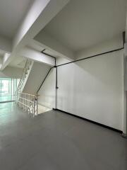 Modern stairwell with natural lighting