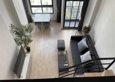 For Sale and Rent Condominium Ideo Rama 9 - Asoke  32.5 sq.m,  bedroom Hybrid/Loft