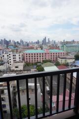 Balcony view of cityscape