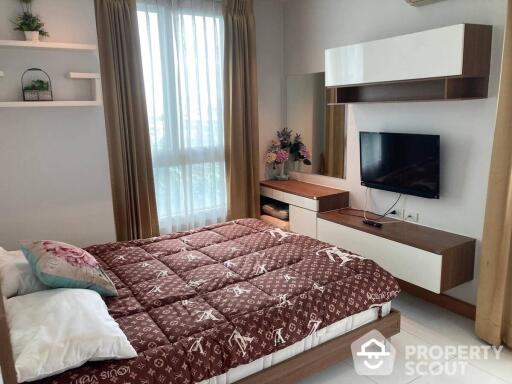 2-BR Condo at The President Condo Sukhumvit 81 near BTS On Nut