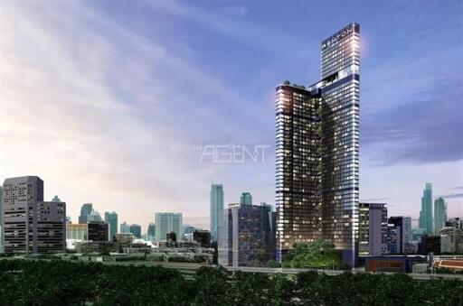 For Rent Condominium Ashton Chula-Silom  34.39 sq.m, 1 bedroom