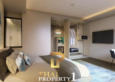 Beachfront 1-Bedroom Condo for Investment - Bayphere Premier Suites Na Jomtien