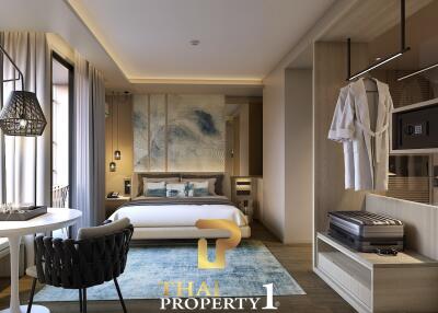 Profitable Beachfront 2-Bedroom Seaview Suite - Bayphere Premier Suites Na Jomtien