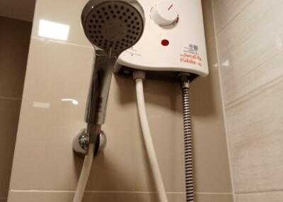 Shower with water heater