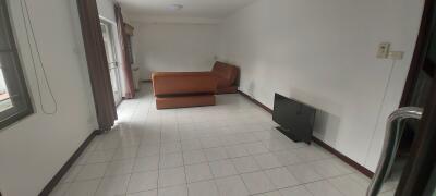 Living room with sofa and television