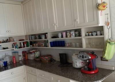 Kitchen with countertop and cabinets