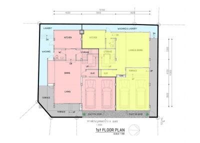 floor plan of the building