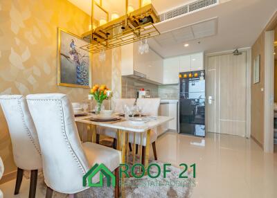 Exquisite 47 sqm Seaview Residence: 29th Floor Elegance with Custom-Built Furnishings