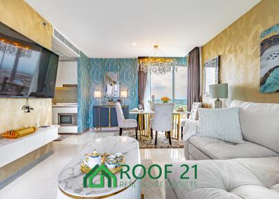 Luxurious Corner Unit with Panoramic Seaviews: 48 sqm, 27th Floor, Custom-Built Elegance