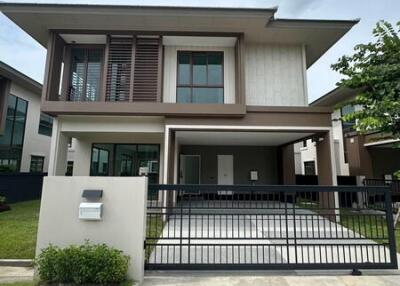 For Sale Bangkok Single House Burasiri Krungthepkreetha Krungthepkreetha 15 Bang Kapi