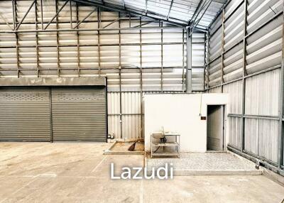 Warehouse with office for rent on Ratchada Road