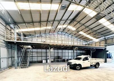 Warehouse with office for rent on Ratchada Road