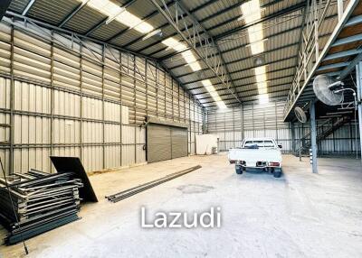 Warehouse with office for rent on Ratchada Road