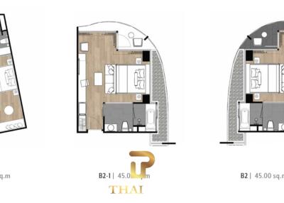 45 ตรม., 1 ห้องนอน, 1 ห้องน้ำ คอนโด ราคา ฿ 4,950,000