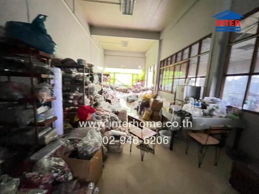 Storage room filled with various items