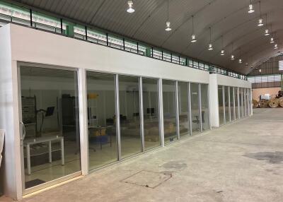 Warehouse with office spaces