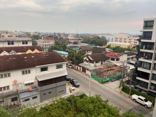 View of the neighborhood from a higher floor