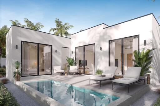 BAN22275: New Phase Of A Great Project: Three Bedroom Private Pool Villa in Bang Tao