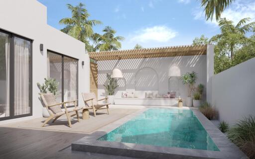 BAN22275: New Phase Of A Great Project: Three Bedroom Private Pool Villa in Bang Tao