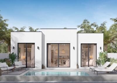 BAN22274: New Phase Of A Great Project: Two Bedroom Private Pool Villa in Bang Tao