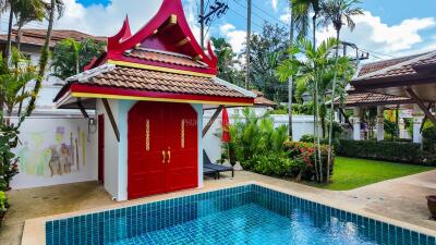 RAW22264: Exclusive 3-Bedroom Villa in Rawai: A Fusion of Maximalist Elegance and Thai Tradition