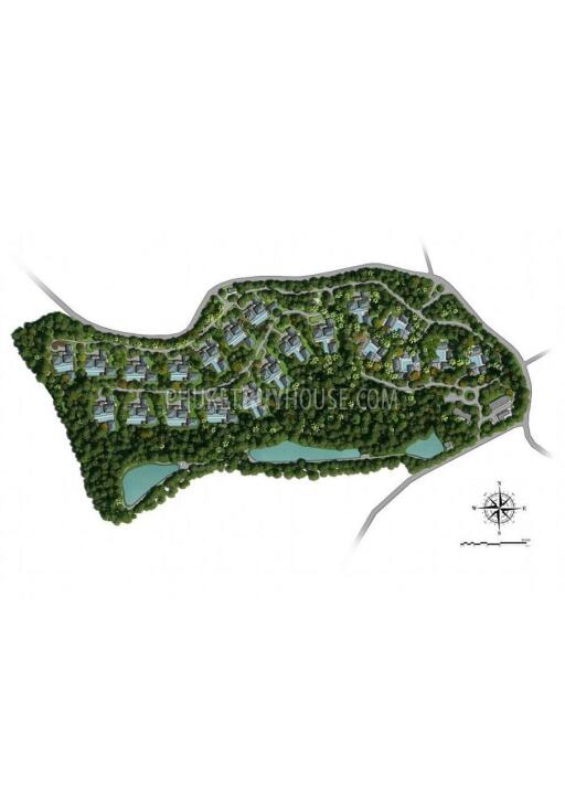 LAY22218: Elite Haven - A Luxurious Oasis on 3200 Sq.m Plot in Layan Bay