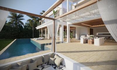 LAY22124: Modern Open-Plan 3 Bedroom Pool Villa For Sale in Layan