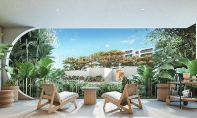 BAN22121: Unmatched 2-Bedroom Apartment in Bang Tao For Sale from World Known Developer