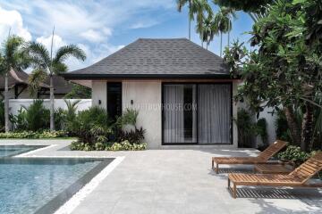 CHE22088: Wood and Marble: Elegant and Laconic Minimalist Style 4-Bedroom Villa in Choeng Thale