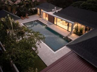 CHE22088: Wood and Marble: Elegant and Laconic Minimalist Style 4-Bedroom Villa in Choeng Thale