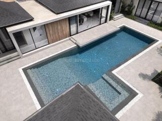 CHE22088: Wood and Marble: Elegant and Laconic Minimalist Style 4-Bedroom Villa in Choeng Thale