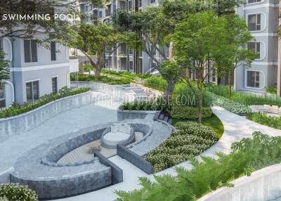 NAY22073: From The Top Developer One Bedroom Condo Only 400m away from Nai Yang Beach