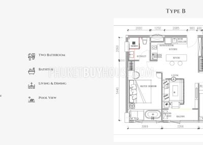 BAN22002: Elegance Redefined: Exquisite 2-Bedroom Residence For Sale In Bang Tao