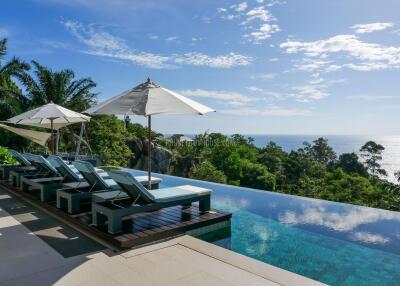 KAM21960: Exquisite Six-Bedroom Villa with Panoramic Sea Views on the Prestigious Millionaires Mile in Kamala