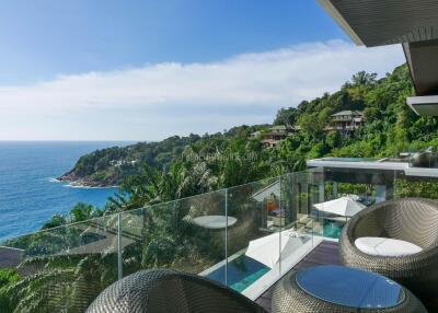 KAM21960: Exquisite Six-Bedroom Villa with Panoramic Sea Views on the Prestigious Millionaires Mile in Kamala