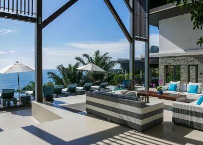 KAM21960: Exquisite Six-Bedroom Villa with Panoramic Sea Views on the Prestigious Millionaires Mile in Kamala