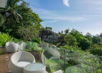 KAM21960: Exquisite Six-Bedroom Villa with Panoramic Sea Views on the Prestigious Millionaires Mile in Kamala