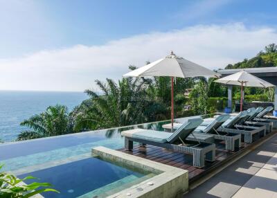 KAM21960: Exquisite Six-Bedroom Villa with Panoramic Sea Views on the Prestigious Millionaires Mile in Kamala