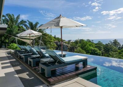 KAM21960: Exquisite Six-Bedroom Villa with Panoramic Sea Views on the Prestigious Millionaires Mile in Kamala