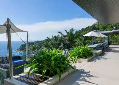 KAM21960: Exquisite Six-Bedroom Villa with Panoramic Sea Views on the Prestigious Millionaires Mile in Kamala