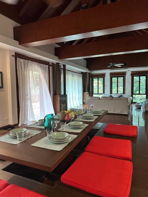 RAW21910: Elegant 4-Bedroom Villa Available in Rawai!