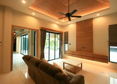 CHA21908: Stunning Three-Bedroom Villa with Balinese-Inspired Design in Chalong!