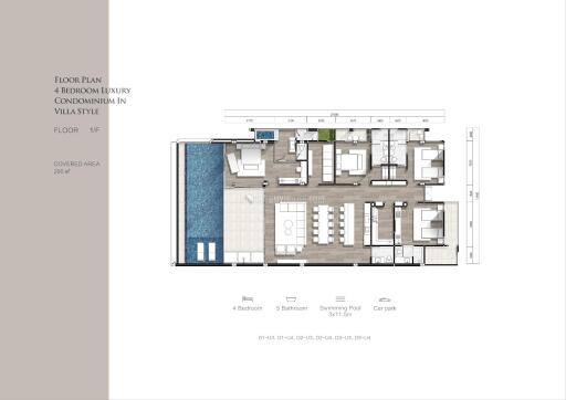 KAM21872: Upscale Four-Bedroom Condominium in Kamala