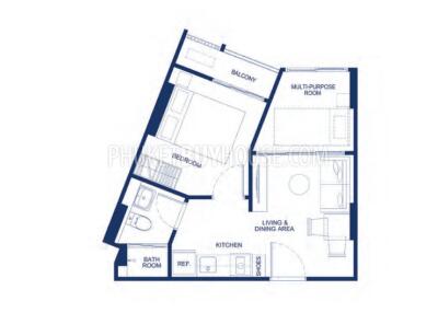 KTH21817: One Bedroom Apartment with Additional Room in Kathu