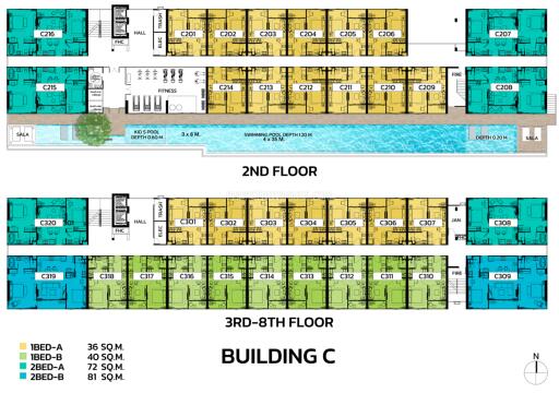 122 ตรม., 3 ห้องนอน, 3 ห้องน้ำ คอนโด ราคา ฿ 14,746,000