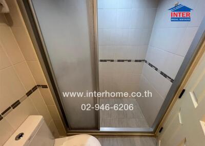 Bathroom with shower area