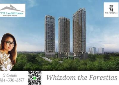 Exterior view of Whizdom the Forestias high-rise buildings