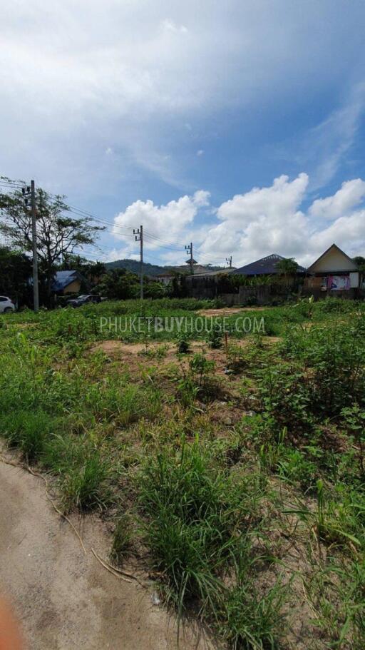 RAW21725: 122 sq.wah Land Plot for Sale in Rawai