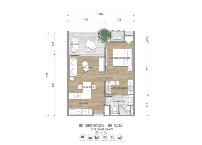 KAT21717: One Bedroom Apartment in Kata Area