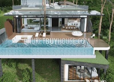 ISL7356: Modern Tropical Ocean Pool Villas in Koh Sirey